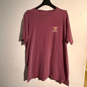 Vintage Salty Dog Cafe Medium Pigment Dyed Red Short Sleeve Tshirt